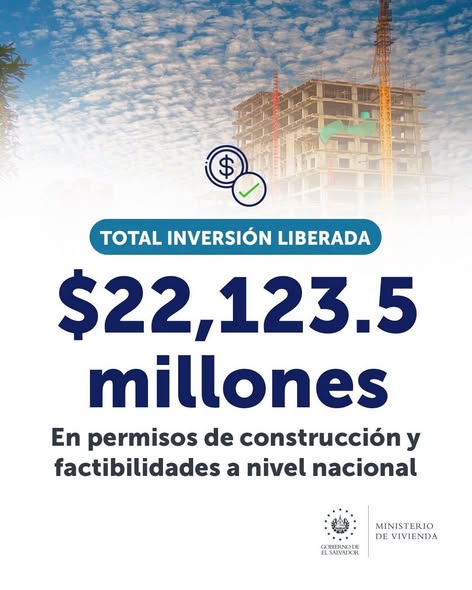 Vivienda libera $22 millones en permisos de construcción en gestión Bukele 670402574 122108538255283477 5313303552575672958 n