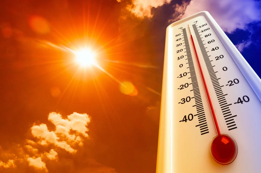 oirealtor ola de calor termometro