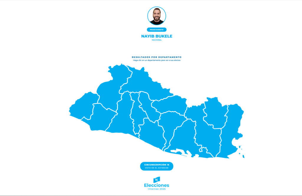 Nuevas Ideas define a sus candidatos para las elecciones generales de 2027: Nayib Bukele lidera elección captura de pantalla 2026 07 13 204900