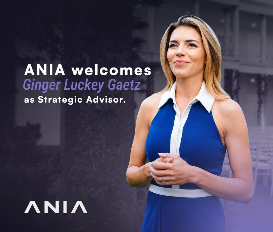 ANIA suma a Ginger Luckey Gaetz para fortalecer su estrategia en inteligencia artificial HNoBAoCWoAAGSs8