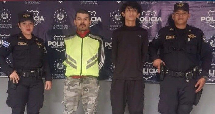 Sujetos protagonizaron desórdenes públicos en Sonsonate Centro. Imagen de cortesía.