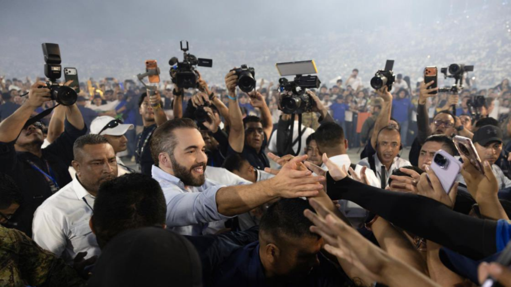 Nayib Bukele respaldo