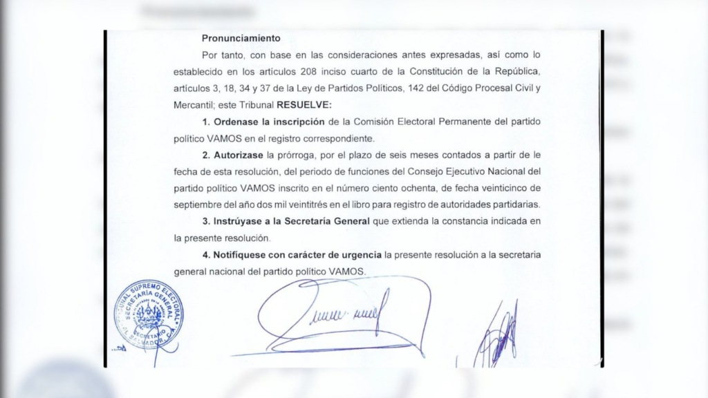 vamos tse